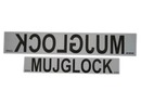MagneticKé nápisy MujGLOCK