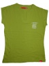 Dámské tričko MujGLOCK - olivově zelená